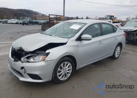 2019 Nissan Sentra Sv z USA, uszkodzony, nr VIN 3N1AB7AP4KL613122